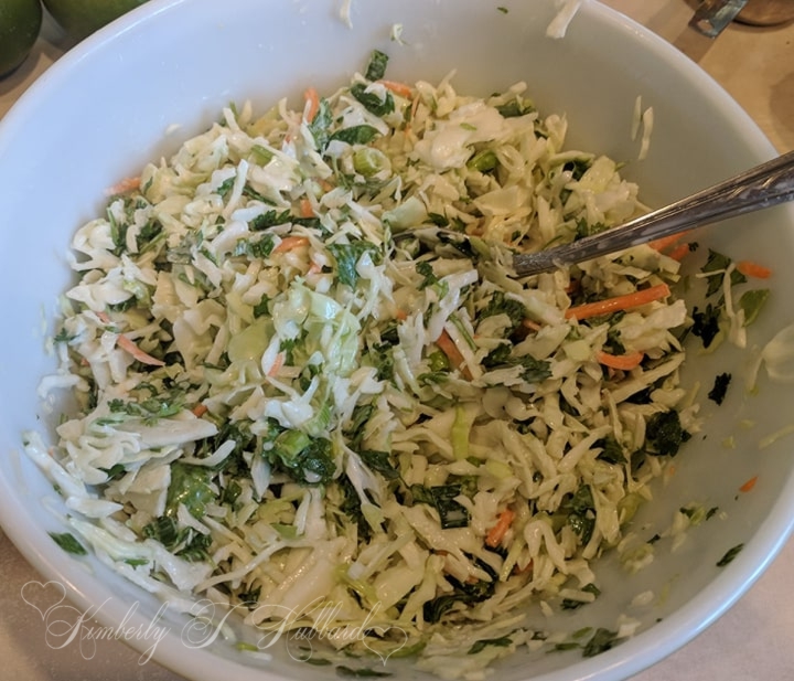 Finished Slaw