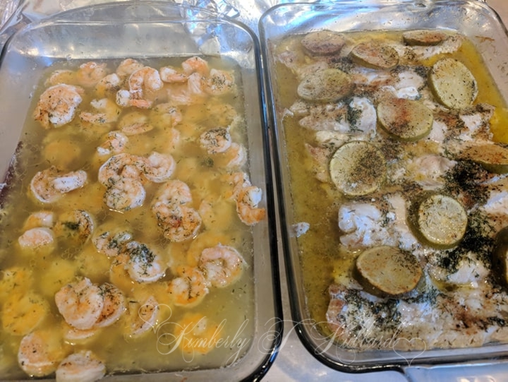 Baked Fish & Shrimp