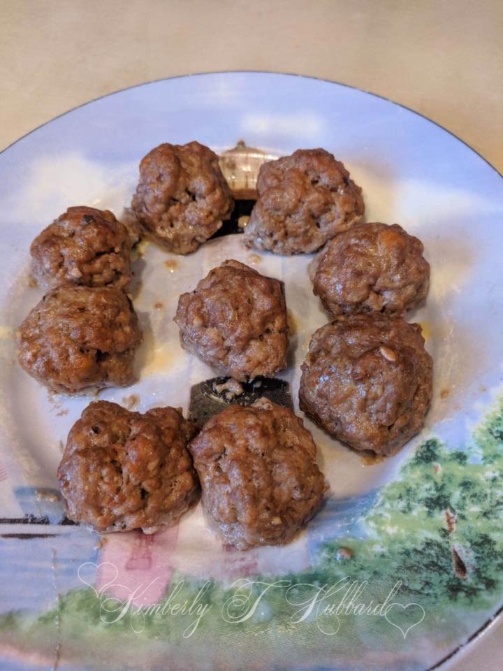 HOMEMADE Meatballs - don't use store bought. Please.