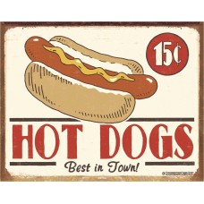 15 Cent Hot Dog Sign