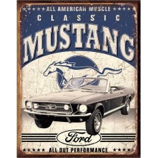 Classic Mustang Sign