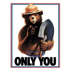 Smokey The Bear Sign