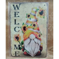 Welcome Gnome Sign