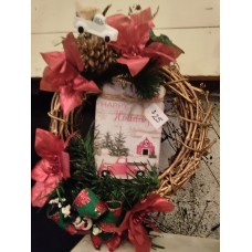 Old Fashioned Christmas Wreath (Small)