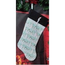 Flannel Snowman Stocking