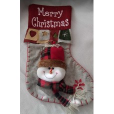 3D Snowman Stocking