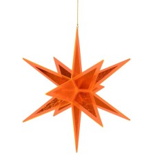 BLAZING ORANGE CRYSTAL STAR