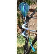 Blue Hot Air Balloon