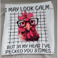 Calm Chicken Towel