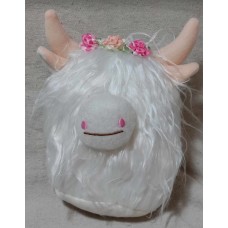 Highland Cow Gnome White