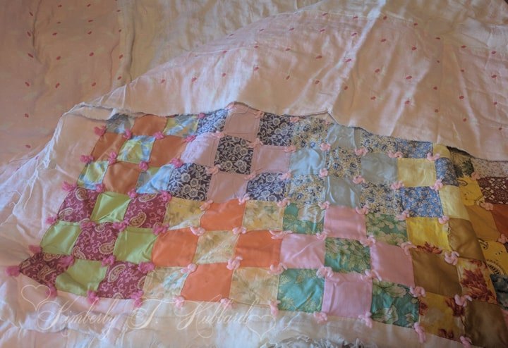 A Much Loved Quilt That Went To College With Me