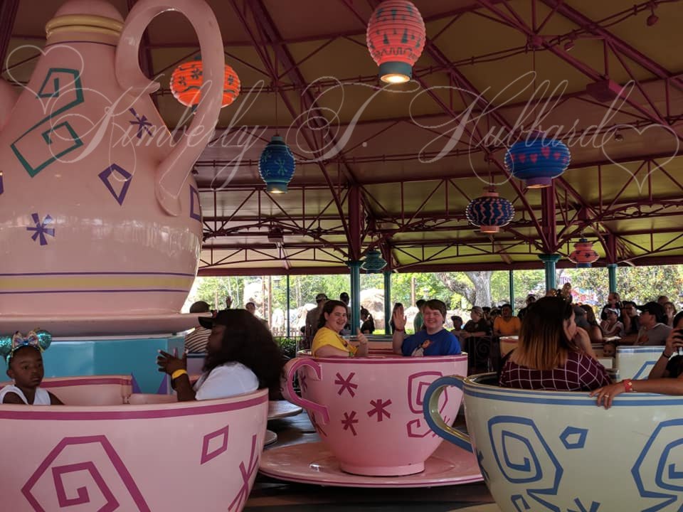 The Boys on the Mad Tea Party Ride