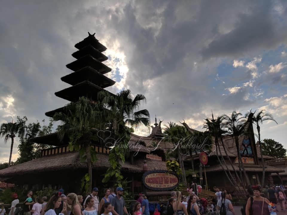 Outside the Enchanted Tiki Room