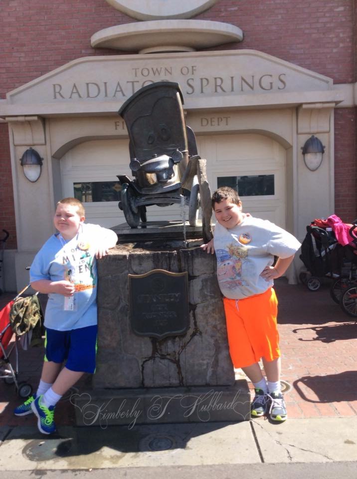 With Stanley, Founder of Radiator Springs