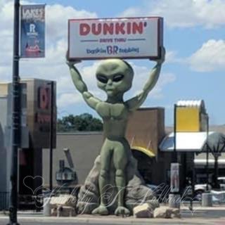 Because Even Aliens Love Donuts