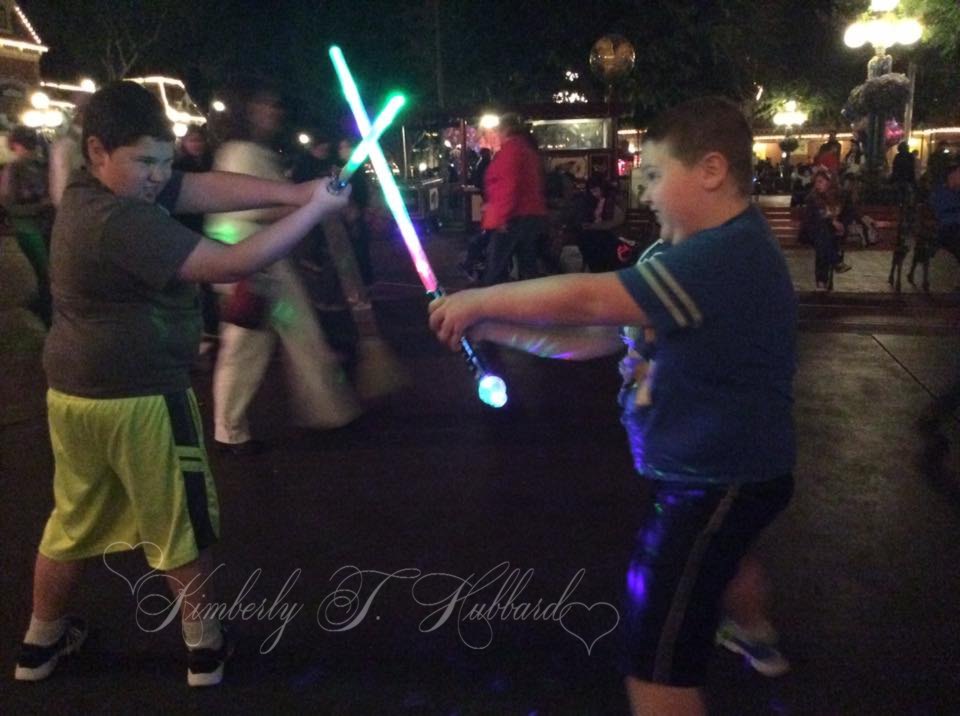 Light Up Light Saber Fight