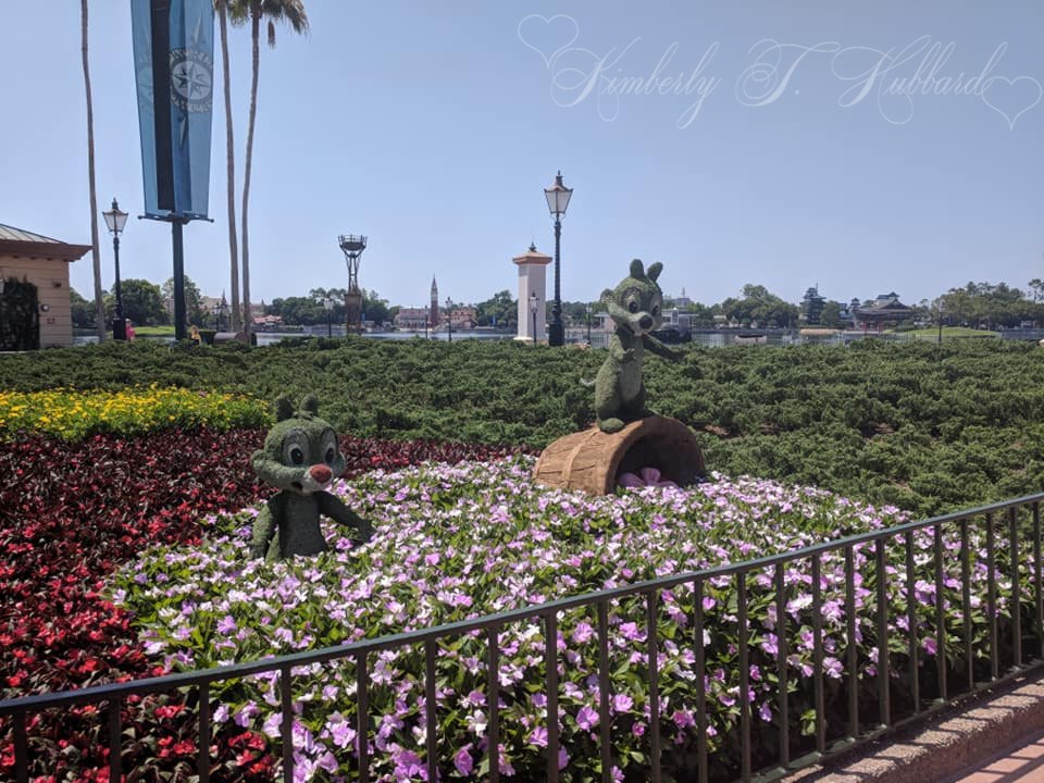 Chip and Dale Topiary