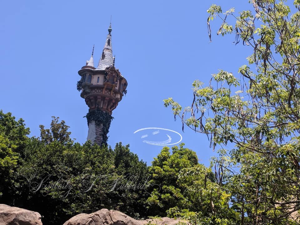 Smiles in the Sky outside Rapunzel's Tower