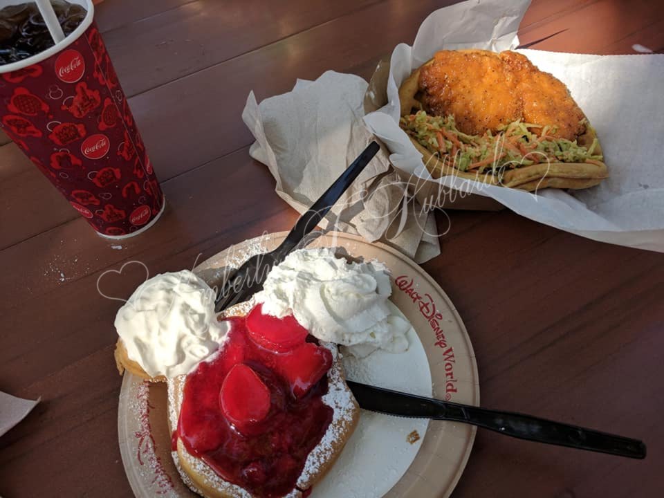 Breakfast in the Magic Kingdom has to include Mickey Waffles!