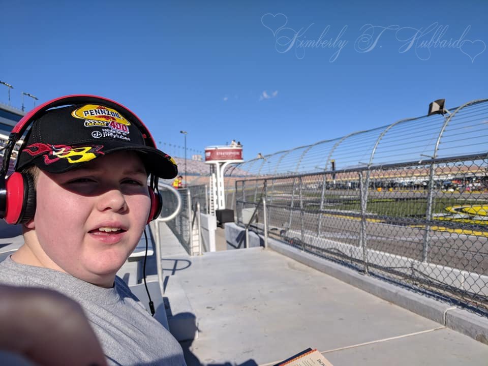 Birthday Boy At The Track