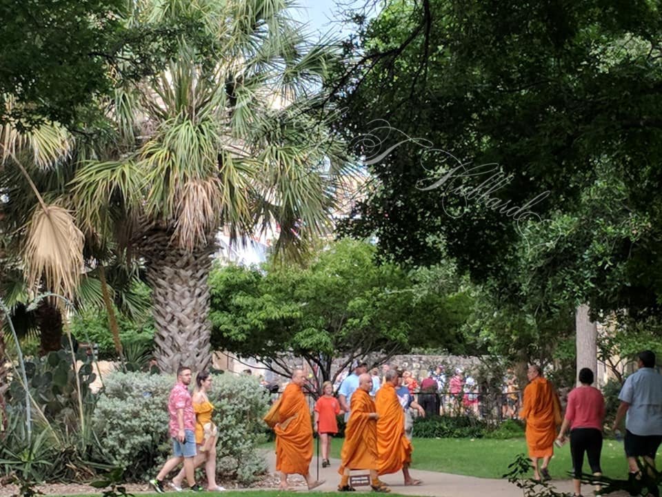 Monks in the Alamo